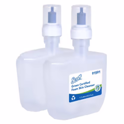 SCOTT 91591, Hands, Foam soap, Blue, White, Mexico, 1200 ml, 279.4 mm