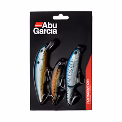Abu Garcia Tormentor Big 3 Pk Lure Minnow Crankbait Set Coarse Carp Pike