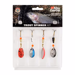 Abu Garcia Fishing Lure Kit Trout Spinner Angler Coarse Carp Pike Trout Salmon