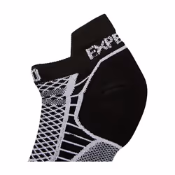 Thorlo Experia Prolite Ultra-Light No-Show Running Socks, Black/White - M