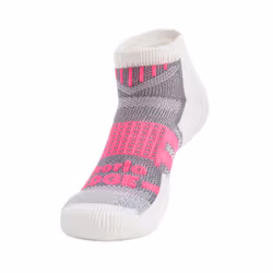 Thorlos Edge Court Unisex Cushioned Low Cut Tennis Sock, Electric Pink