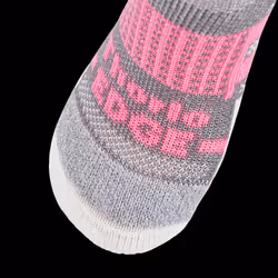 Thorlos Edge Court Unisex Cushioned Low Cut Tennis Sock, Electric Pink