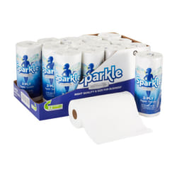 Sparkle 2-Ply Perforated Roll Paper Towels By Gp Pro (Georgia-Pacific)  White  2717714  85 Sheets Per Roll  15 Rolls Per Case