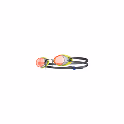 TYR Socket Rockets 2.0 Mirrored Goggles  Red Fluorescent Yellow  One Size