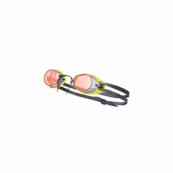 TYR Socket Rockets 2.0 Mirrored Goggles  Red Fluorescent Yellow  One Size