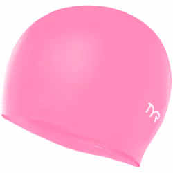 TYR Unisex Adult Black Cap  Light Pink