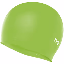 TYR Latex Swim Cap  Florescent Green