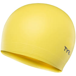 TYR Latex Swim Cap  Yellow