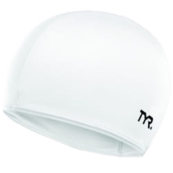 TYR Lycra Swim Cap  White