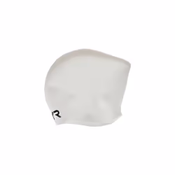 Long Hair Swimming Cap White