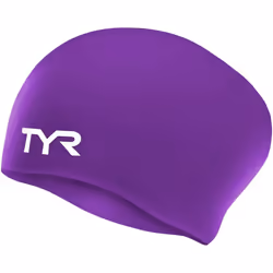 Latest Designed Long Hair Silicone Swim Cap, Keeps Hair Clean with Ear Protector,Waterproof Silicone Swimming Cap for Adult,  ...