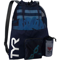 TYR Big Mesh Mummy Backpack  Navy  One Size