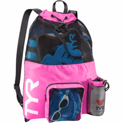TYR Big Mesh Mummy Backpack  Navy  One Size