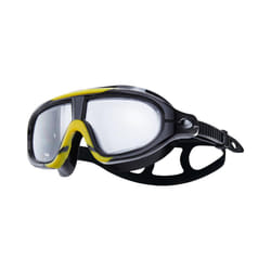 TYR Orion Swim Mask Adult Fit  Smoke/Black/Yellow
