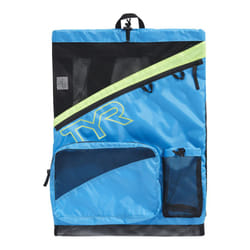 TYR Elite Team Mesh Backpack  Blue/Yellow  one Size