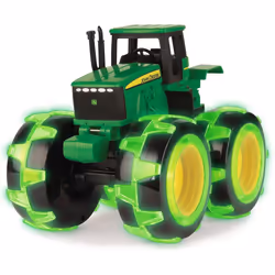 Tomy John Deere Monster Lightning Wheels, Monster truck, 3 yr(s), AAA, Plastic, Black, Green