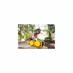 Monster Treads Lightning Wheels Light Up Tractor Deluxe - John Deere Tractor Toys - Light Up Monster Truck Tractor with Rainbow Lights and Sounds Medi
