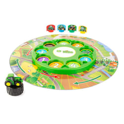 John Deere Go Johnny Go Board Game - Cooperative Farming Games for Game Night - John Deere Toys and Board Games - Farm Toy Games for Kids - Family Gam