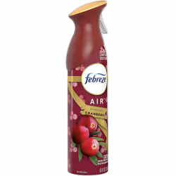 Febreze Air - Air Freshener Spray in Limited Edition Holiday Collection 2020 Fresh-Twist Cranberry Fragrance Net Wt. 8.8 OZ Per Bottle. Pack of 3 Bott