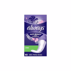 Always Xtra Protection Long Daily Liners, Unscented 40 ct