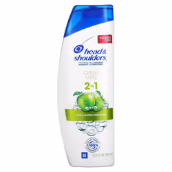 Head & Shoulders, 2 in 1 Shampoo + Conditioner, Green Apple, 13.5 oz (400 ml)