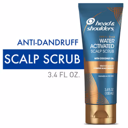 Head & Shoulders Royal Oils Water Activated Scalp Scrub With Coconut Oil Dye Free  3.4 Fl Oz