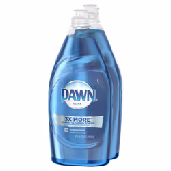 Dawn Ultra Dishwashing Liquid Dish Soap Original Scent  Two 21.6 oz Bottles