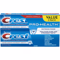 Crest Pro-Health Whitening Power Toothpaste, 4.6oz, Twin Pack