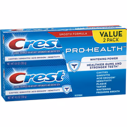 Crest Pro-Health Whitening Power Toothpaste, 4.6oz, Twin Pack