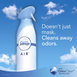 Febreze Air Freshener and Odor Eliminator Spray  Gain Original and Island Fresh Scents  8.8oz (Pack of 4)