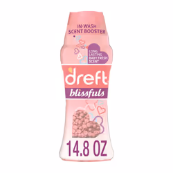 Dreft Blissfuls Laundry Scent Booster Beads for Washer, Baby Fresh Scent, 148 Oz