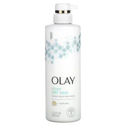 Olay, Instant Relief Body Wash, Itchy Dry Skin, 17.9 fl oz (530 ml)
