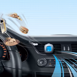 Febreze Car Air Fresheners  New Car Scent  Odor Eliminator for Strong Odors Car Vent Clips (2 Count)
