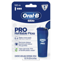 Oral-B Glide PRO Refillable Dental Floss Starter Kit  120m