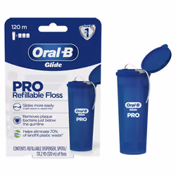 Oral-B Glide PRO Refillable Dental Floss Starter Kit  120m