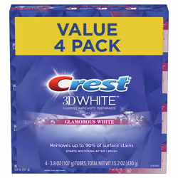 TOOTHPASTE Vitalizing Fresh 3D White Deluxe(4pc)