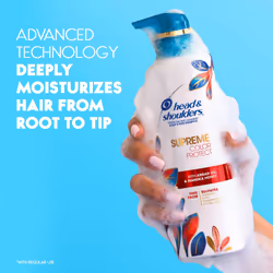 Head & Shoulders Dandruff Shampoo and Conditioner  Supreme Color Protect with Argan Oil and Manuka Honey  11.8 Oz  9.4 Oz