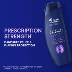 Head & Shoulders Clinical Dandruff Shampoo Twin Pack, Advanced Oil & F