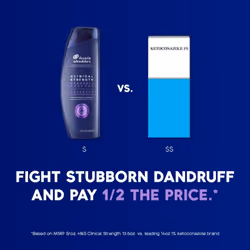 Head & Shoulders Clinical Dandruff Shampoo Twin Pack, Advanced Oil & F