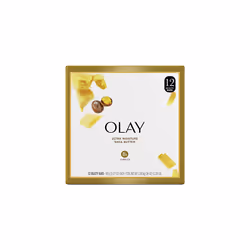 Olay Moisture Outlast Ultra Moisture Shea Butter Beauty Bar with Vitamin B3 Complex 3.17 oz (Pack of 12)