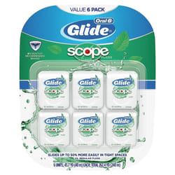 Oral-B Glide Dental Floss  Scope Flavor  40m Pack of 6