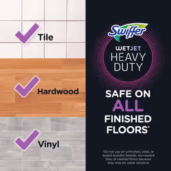 Swiffer, PGC92811, WetJet Mopping Kit, 1 Kit, Purple