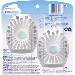 Febreze Small Spaces Air Freshener  Linen & Sky  Odor Eliminator for Strong Odors (2 Count)