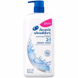Head & Shoulders Classic Clean 2-in-1 Anti-dandruff Shampoo + Conditioner  32.1 Fl Oz