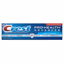 Crest Pro Health Advanced Deep Clean Mint Toothpaste, 144 g (5.1 oz)