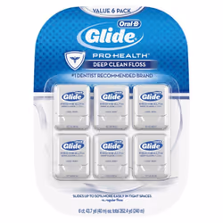 Oral-B Glide Cool Mint Deep Clean Floss 6 Count Glide Dental Floss