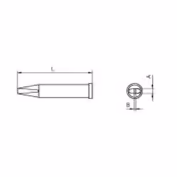 Weller XT B 1 pc(s) Soldering tip - Additional view 3