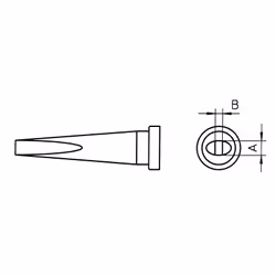 Weller LT K 1 pc(s) Soldering tip