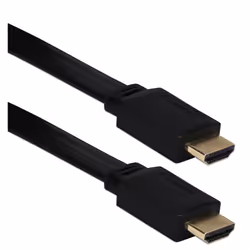 QVS 12m, 2xHDMI, 12 m, HDMI Type A (Standard), HDMI Type A (Standard), 3D, Audio Return Channel (ARC), Black