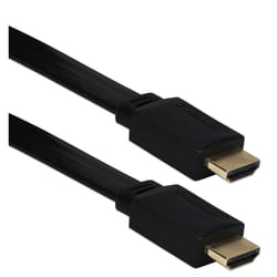 QVS 12m, 2xHDMI HDMI cable HDMI Type A (Standard) Black